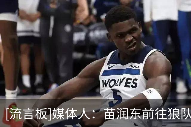 [流言板]媒体人：苗润东前往狼队U21试训，若签约明年1月正式加盟
